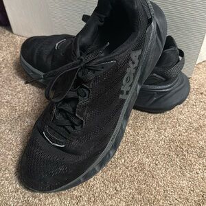 Women’s all black Hoka